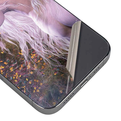 Autumn Glow Unicorn by Laurie Prindle iPhone 16e Skin